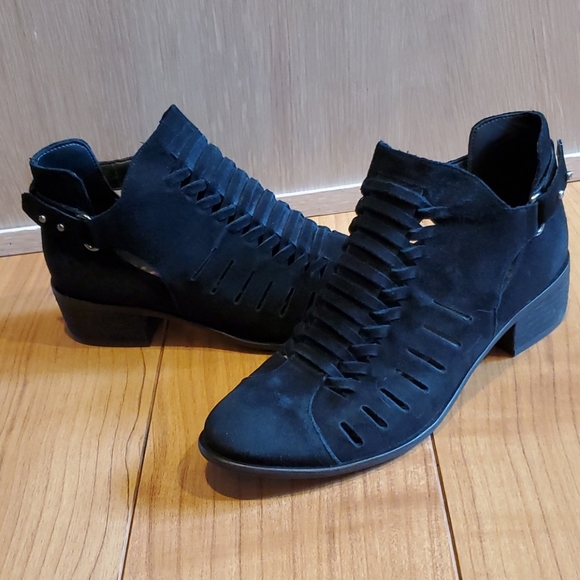 Sam Edelman Womens Pierson Ankle Cutout Bo… - Picture 1 of 10